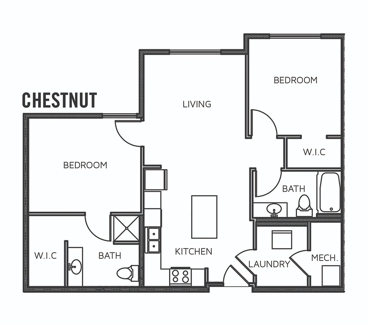 Floor plan Chestnut