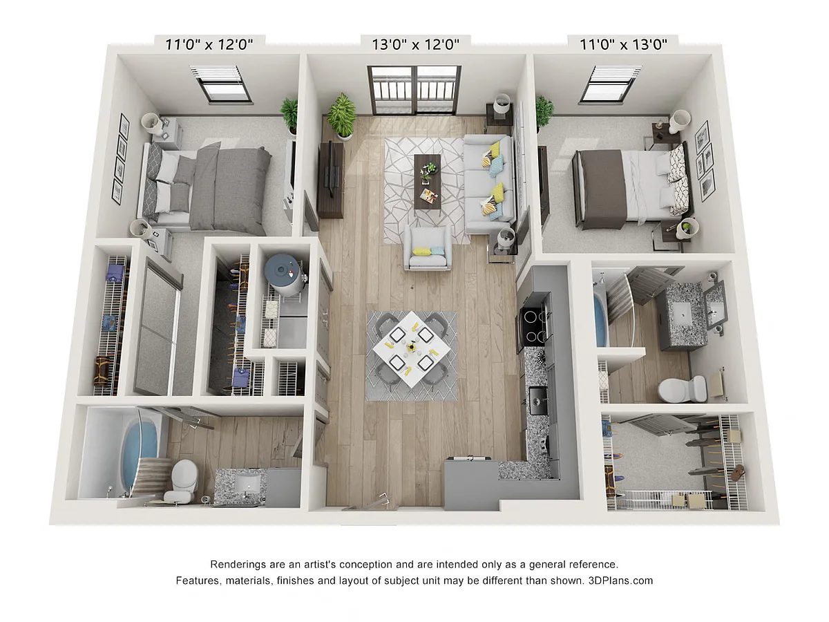 Floor plan The Jackson - B2