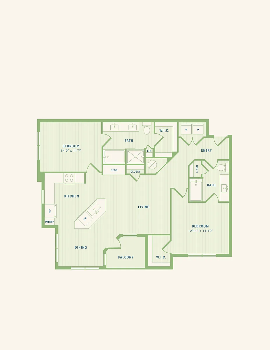 Floor plan The Jade (B3)