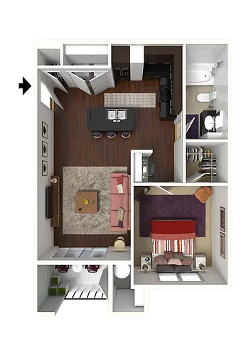 Floor plan Pisa