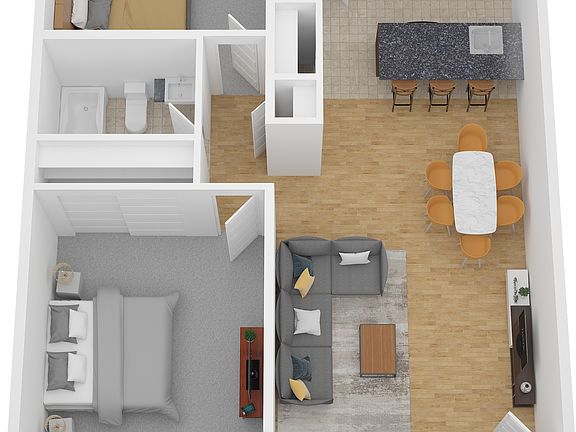 Apartment layout