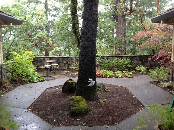 Courtyard from front door