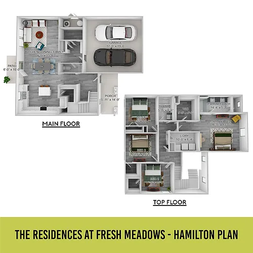 Floor plan Hamilton