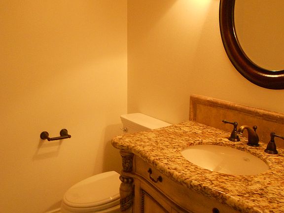 Downstairs powder bathroom