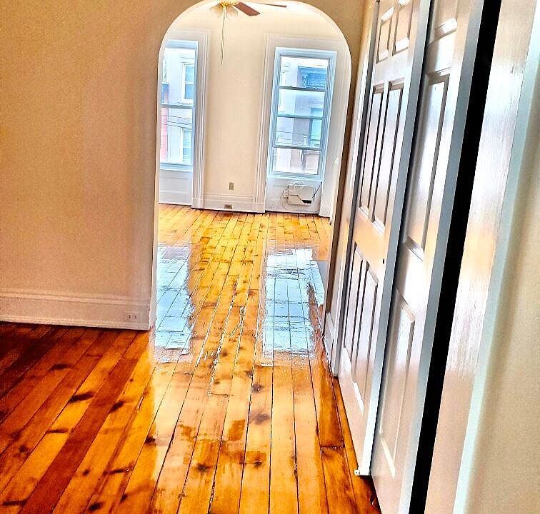 Entrance through office