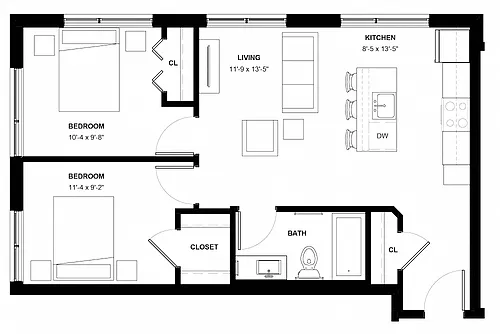 Floor plan Nokomis