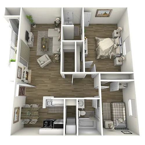Floor plan B2