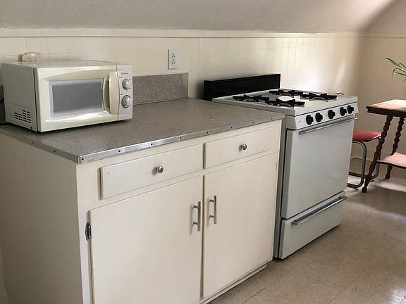 Kitchen - Range and counter area.