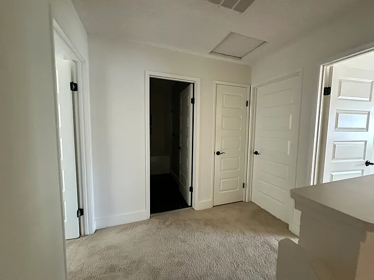 Master to the left, full bathroom #1 straight ahead and 2 bedrooms to the right on the 2nd floor