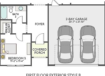 Floorplan Exterior Style Options