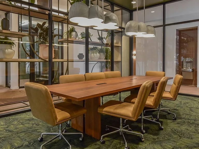 Conference Room at The Hallon II apartments in Hopkins, MN