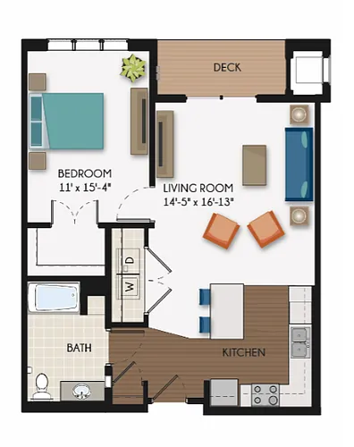 Floor plan The Boulevard