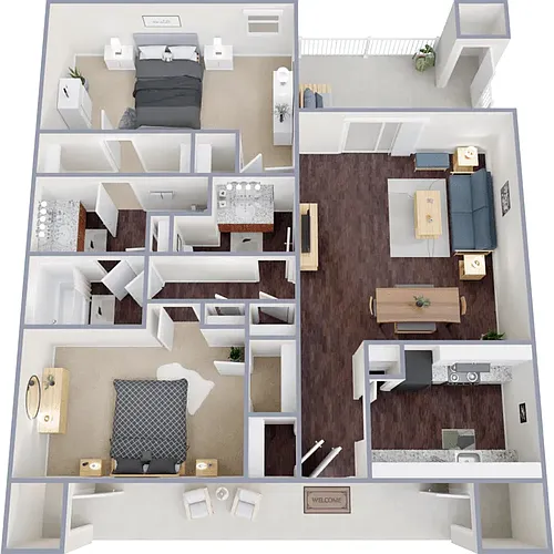 Floor plan The Drift Upgraded