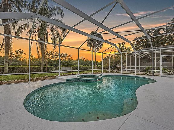 Sunset. See other pics with pool deck furniture
