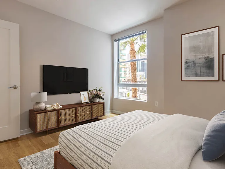 Bedroom with Hard Surface Flooring