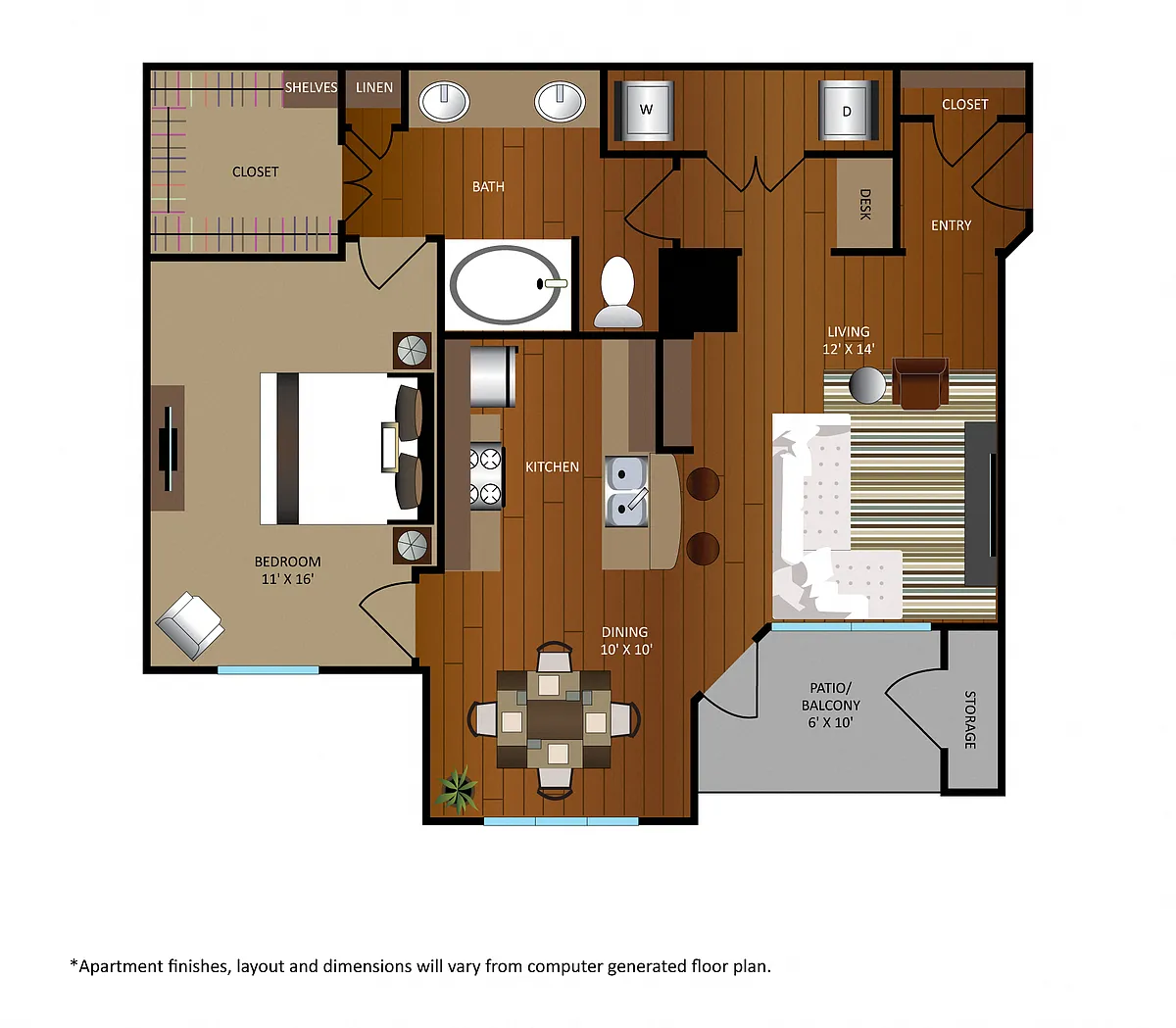 Floor plan BEACH