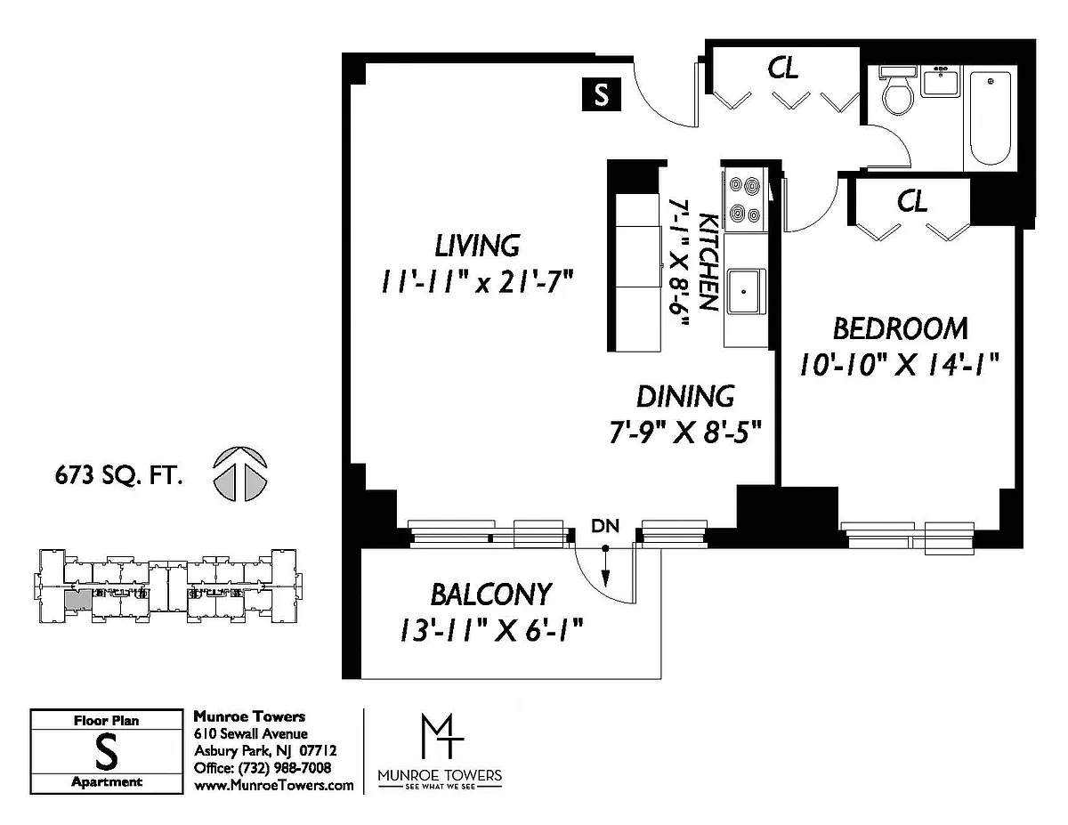 Floor plan Floorplan S