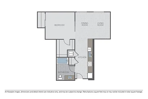 Floor plan Plan 1I