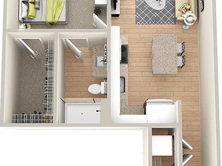 The Refinery at Sugar Hill Apartments and Townhomes — Photo 36