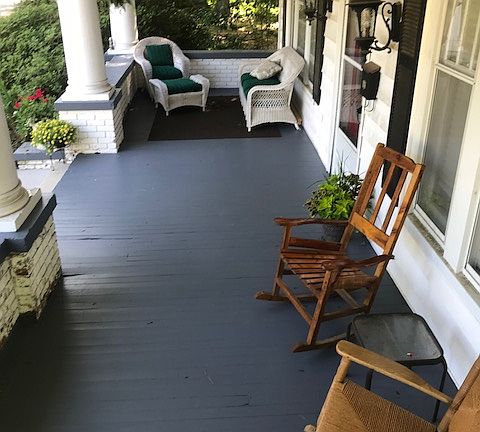 Full View of Spacious Porch