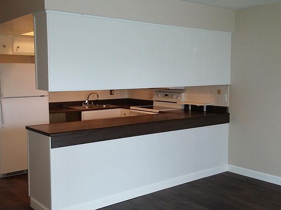 Kitchen and breakrfast bar area from dining room