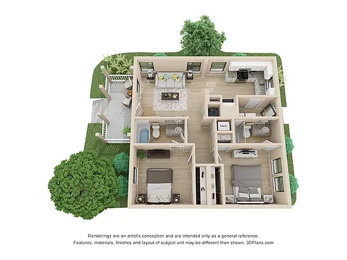 Floor plan Oak
