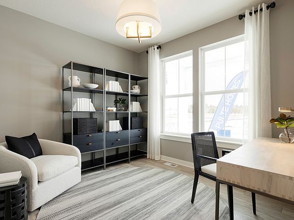 Flex Room to the right of the Foyer