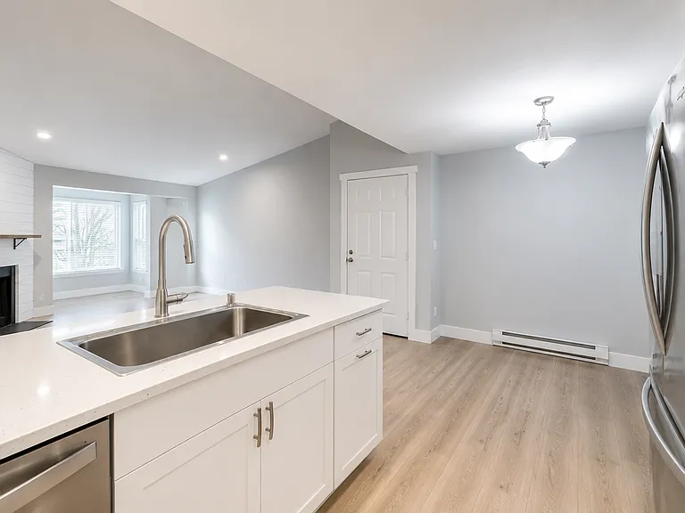 Throughout the home, new LED recessed lighting has been installed, along with all new plugs and switches.