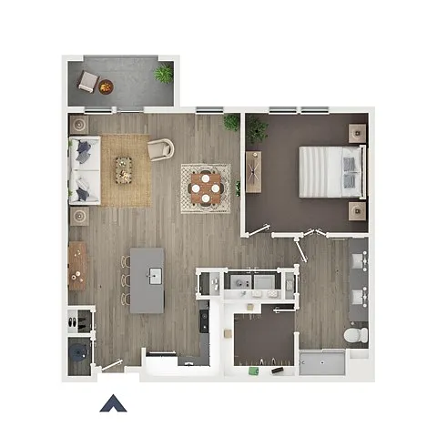 Floor plan The Willow