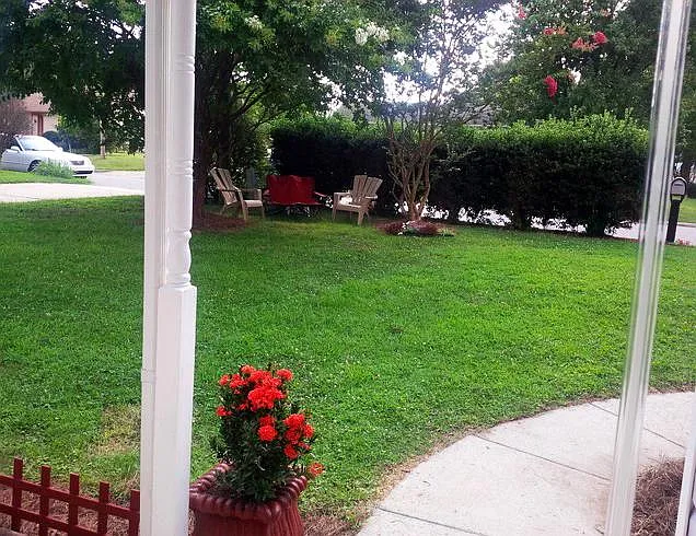 View from front door