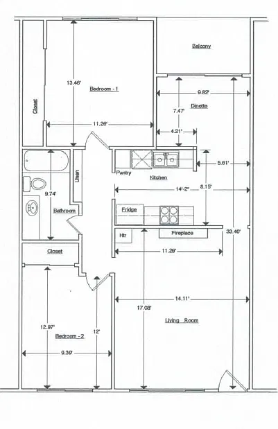 Floor plan Crepe Myrtle
