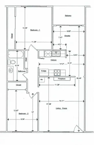 Floor plan Crepe Myrtle