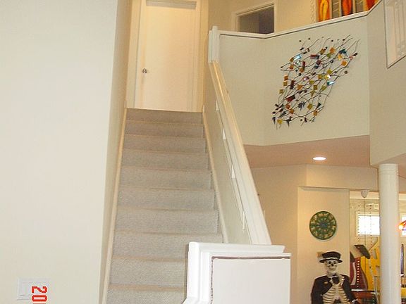 STAIRS TO BEDROOMS UPSTAIRS 