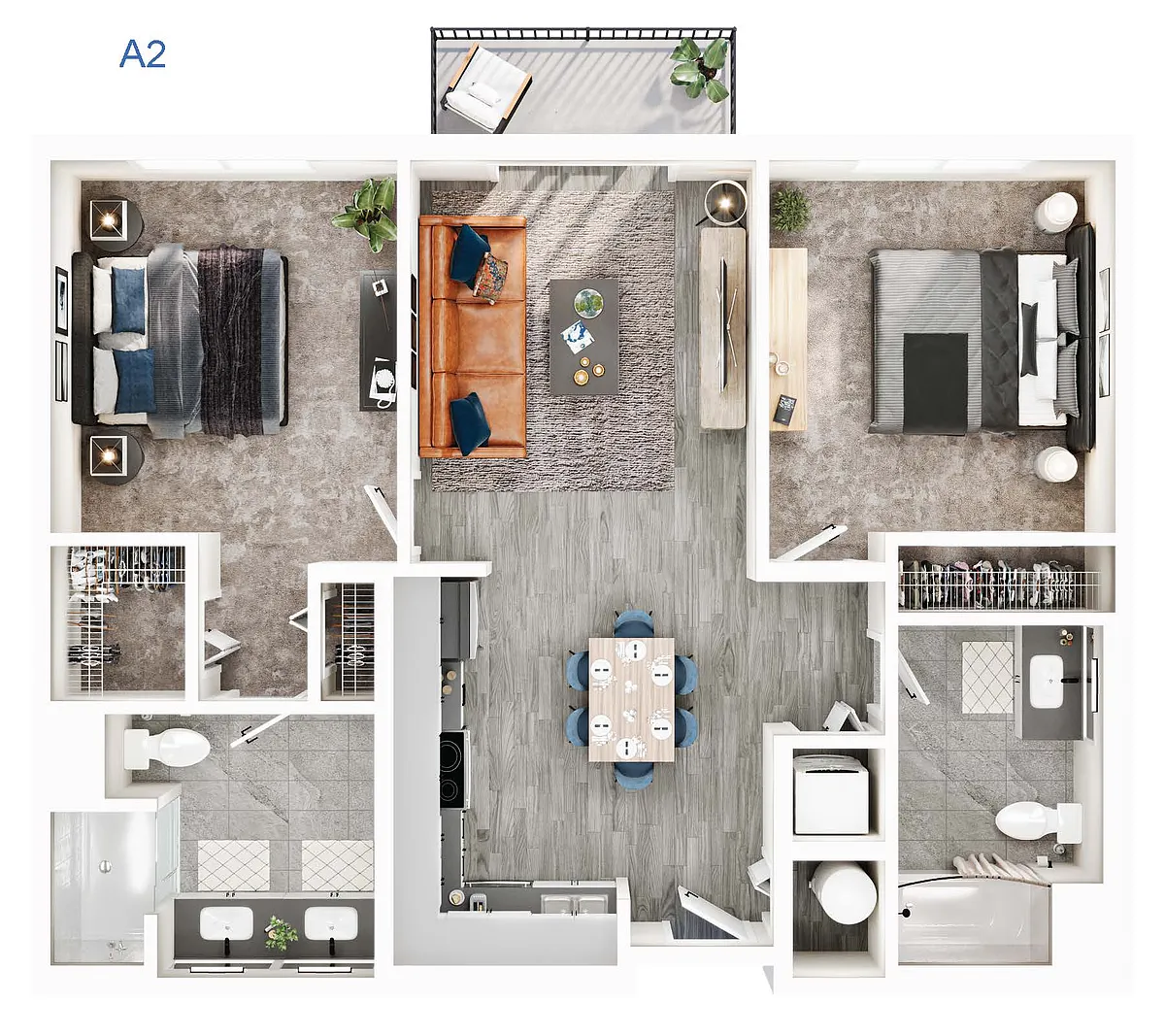 Floor plan A2