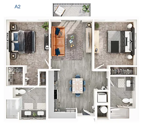 Floor plan A2