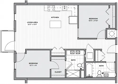 Floor plan B13
