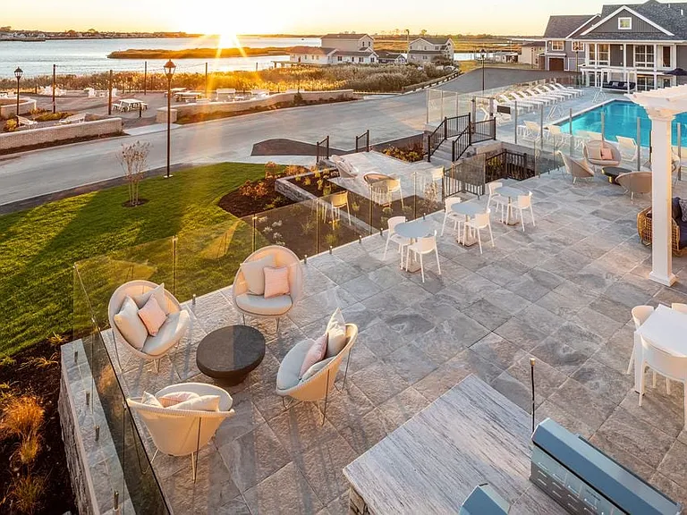 Courtyard and swimming pool