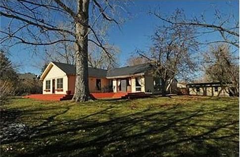 On large corner lot