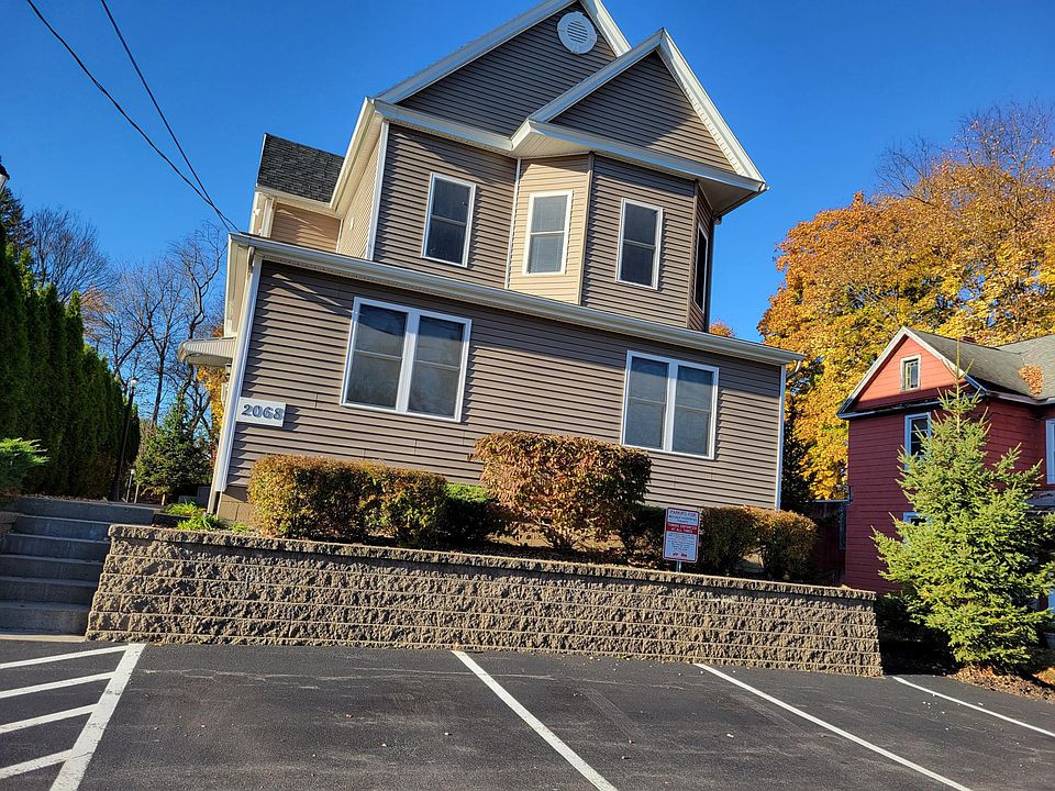 Street view of apartment