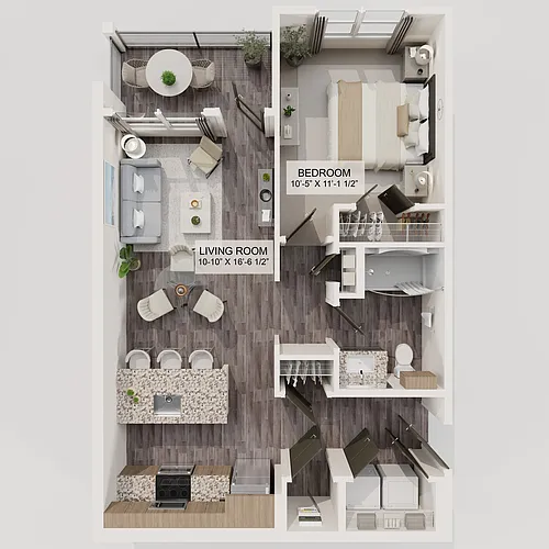 Floor plan The Palm (A1)