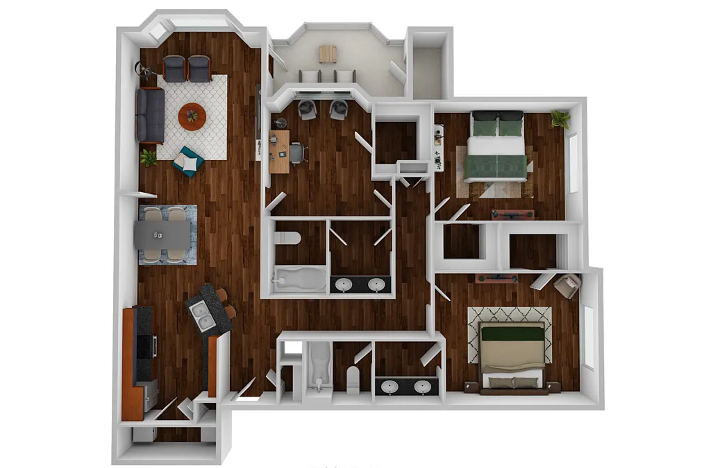 Floor plan B4 - Fairfield