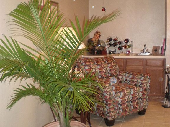 living room / wet bar
