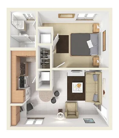Floor plan Villa