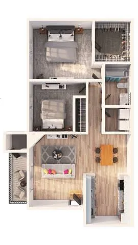 Floor plan B1