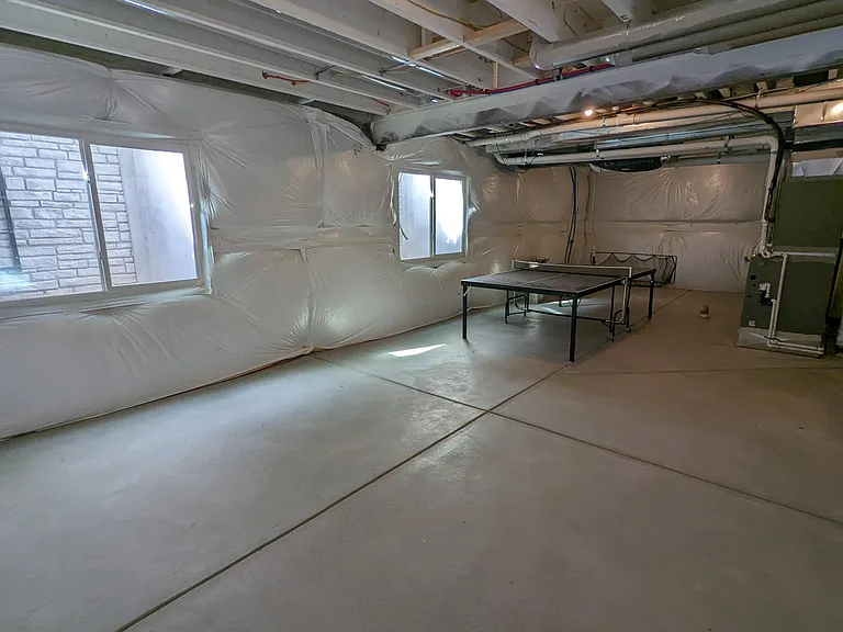 Basement with Ping-Pong Table