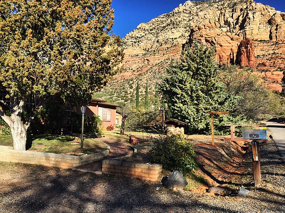 view from driveway