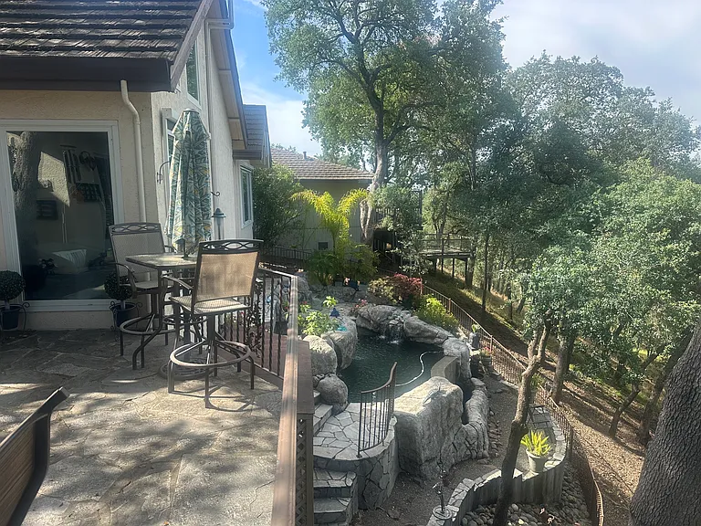 Deck Outside Kitchen