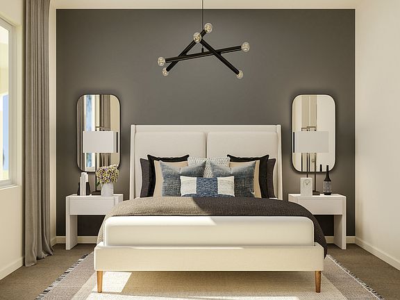 The master suite is your own private retreat!