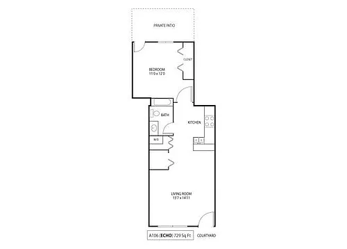Floor plan Echo