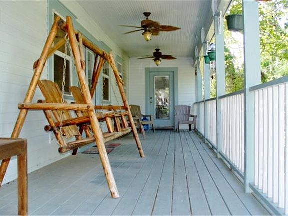 Covered front porch